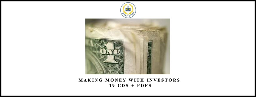 John Schaub – Making Money With Investors 19 CDs + PDFs