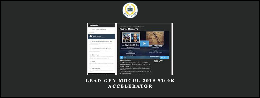 Lead Gen Mogul 2019 $100k Accelerator