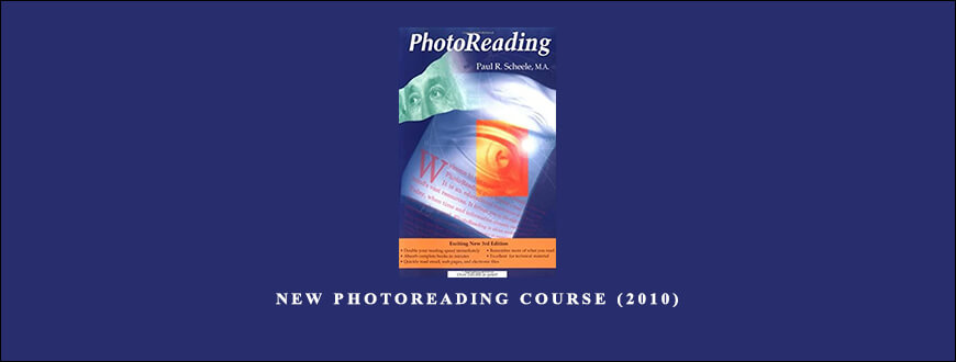 New PhotoReading Course (2010) by Paul Scheele