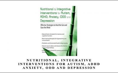 Nutritional, Integrative Interventions for Autism, ADHD, Anxiety, ODD and Depression by Jennifer Giustra-Kozek