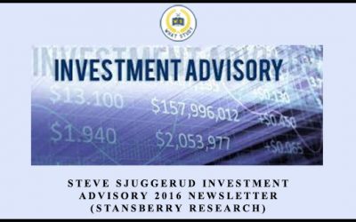 Investment Advisory 2016 Newsletter (Stansberry Research)