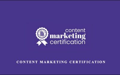 Content Marketing Certification