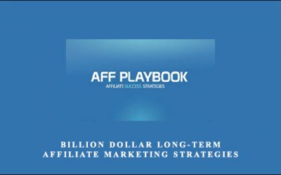 Billion Dollar Long-Term Affiliate Marketing Strategies