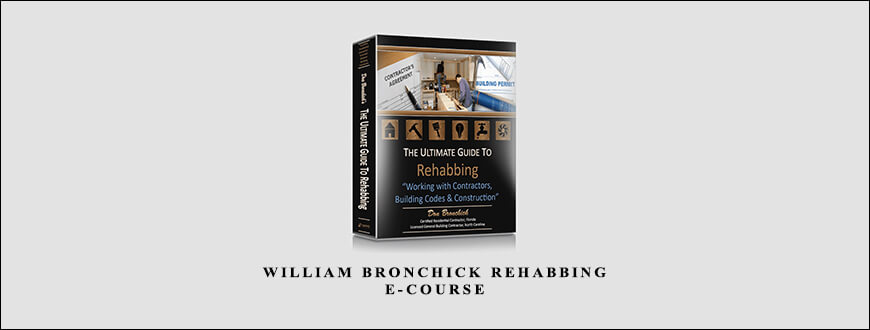 William Bronchick Rehabbing E-Course taking at Whatstudy.com