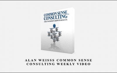 Common Sense Consulting Weekly Video