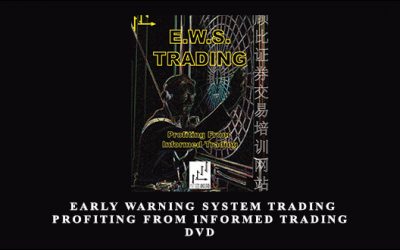 Early Warning System Trading Profiting From Informed Trading DVD